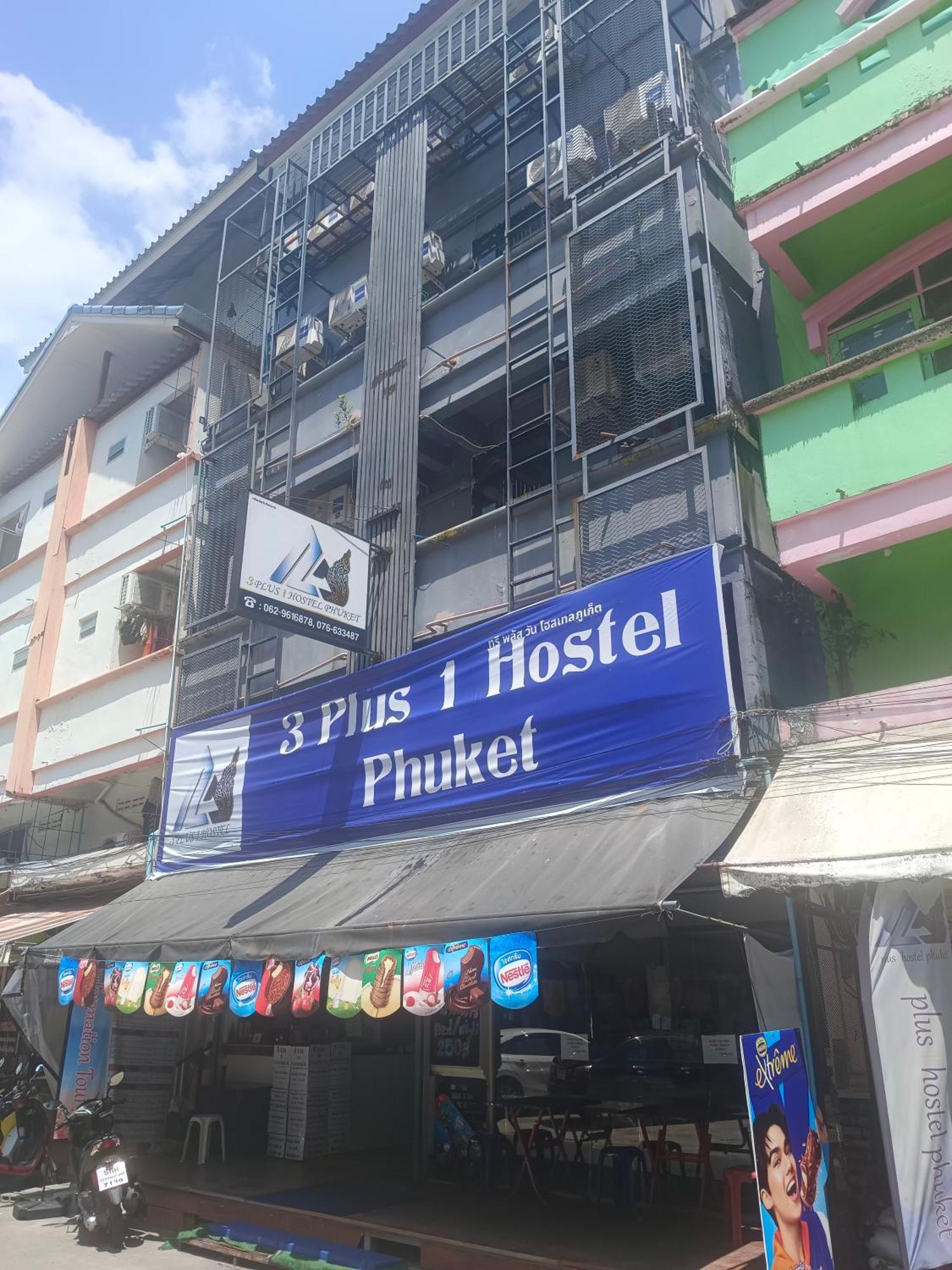 3Plus1 Hostel Patong Exterior foto
